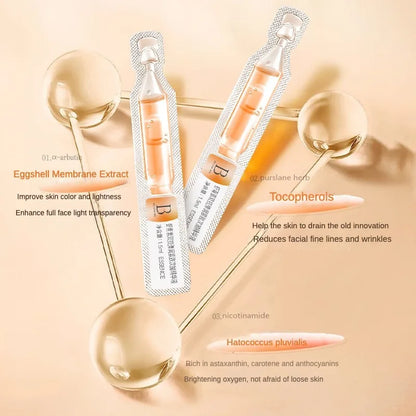 Astaxanthin Anti-Aging Facial Serum Hydrating Moisturising Fade Fine Lines Serum Whitening Hydrating Face Care Essence 30Pcs