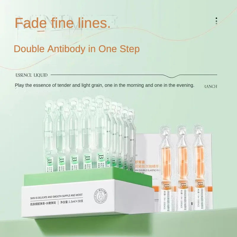 Astaxanthin Anti-Aging Facial Serum Hydrating Moisturising Fade Fine Lines Serum Whitening Hydrating Face Care Essence 30Pcs